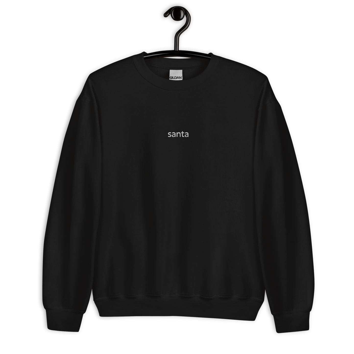 Santa - Black/White Sweater