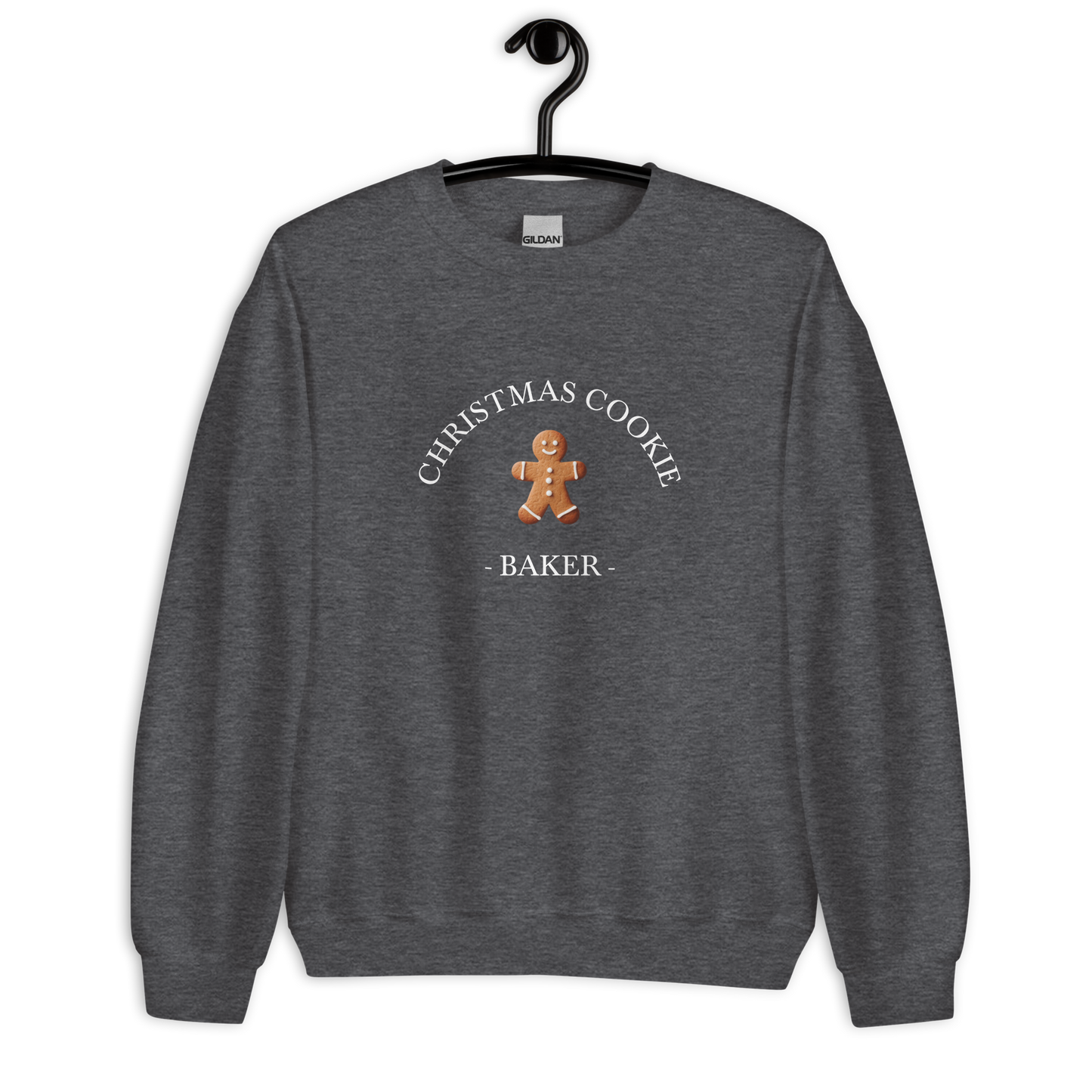 Cookie Baker - Dark Heather/White Sweater