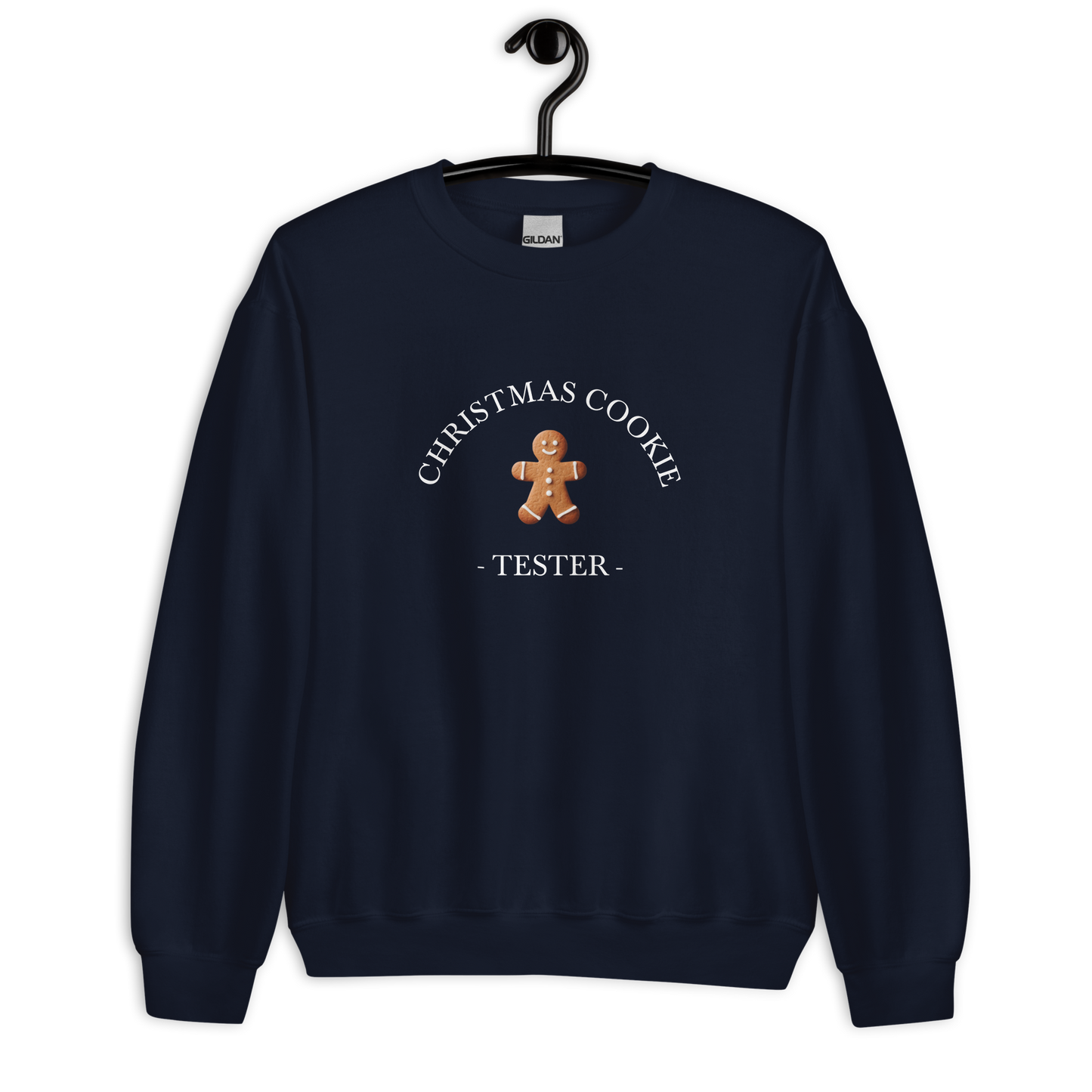 Cookie Tester - Navy/White Sweater