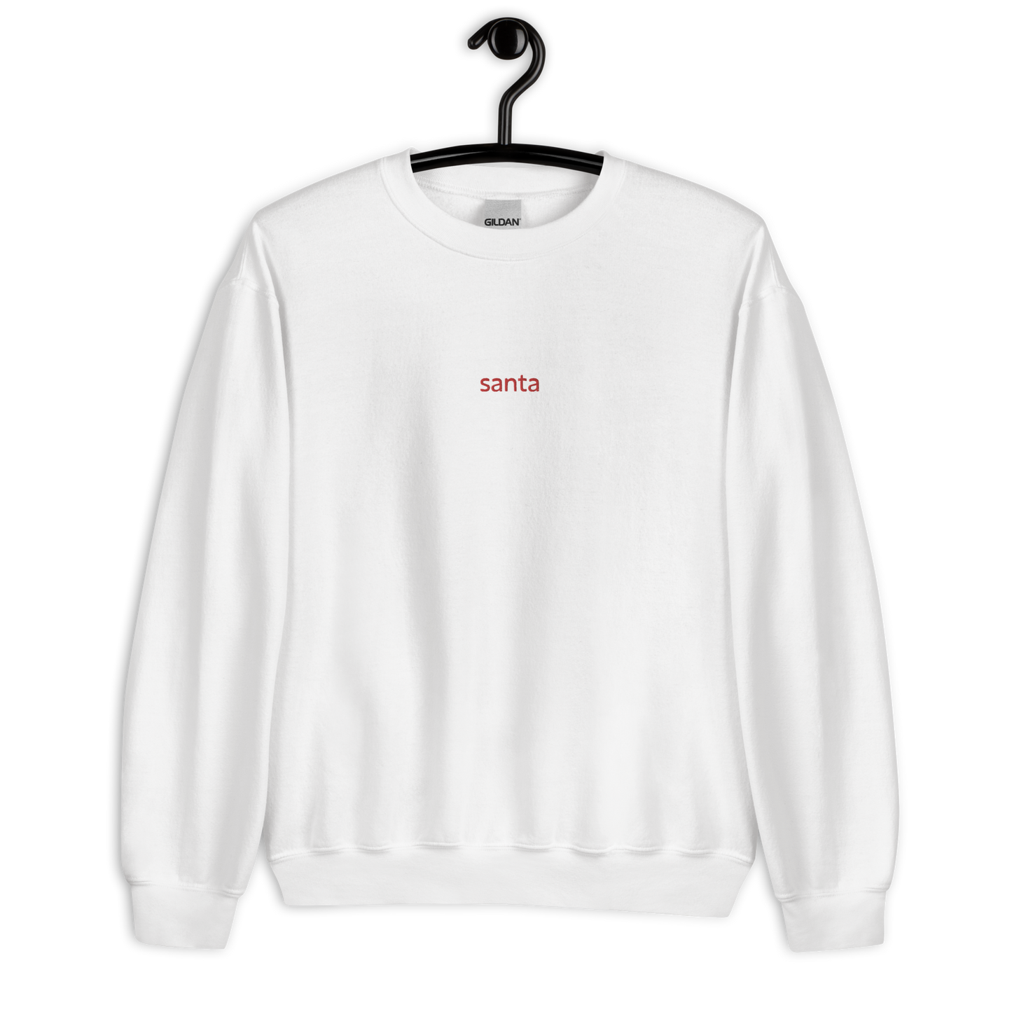 Santa - White/Red Sweater