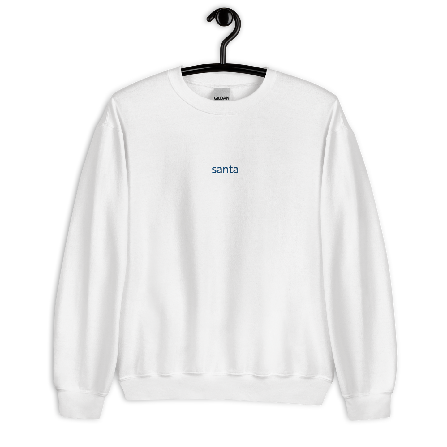 Santa - White/Indigo Blue Sweater