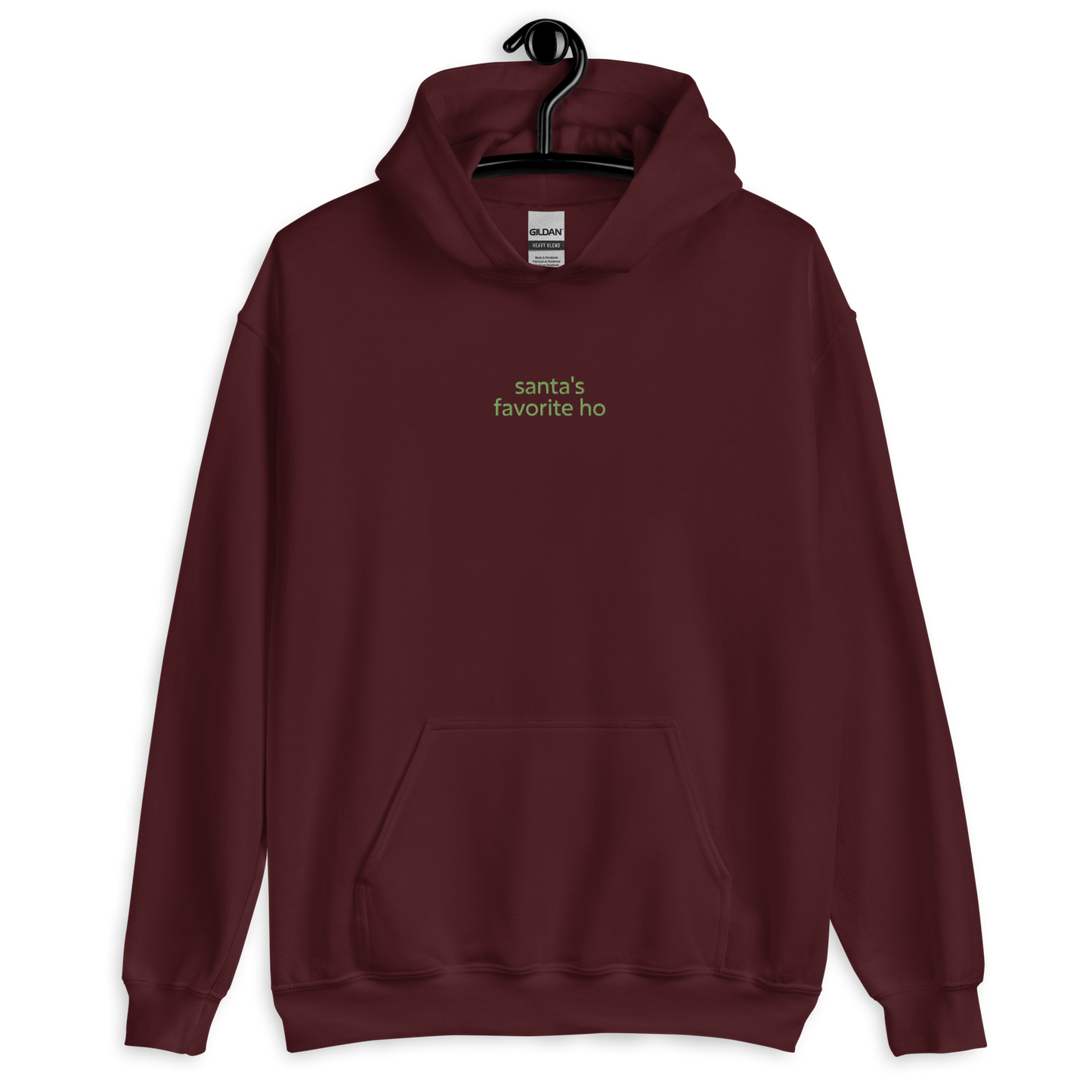 Santa's favorite ho - Maroon/Military Green