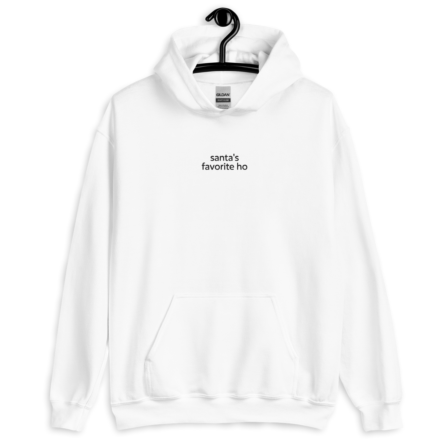 Santa's favorite ho - White/Black