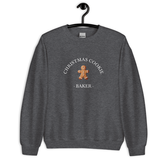 Cookie Baker - Dark Heather/White Sweater