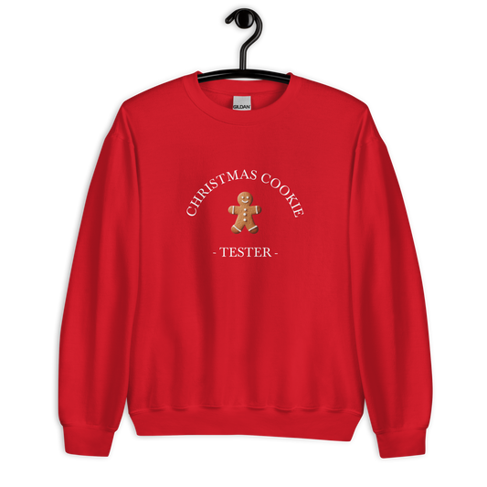 Cookie Tester - Red/White Sweater