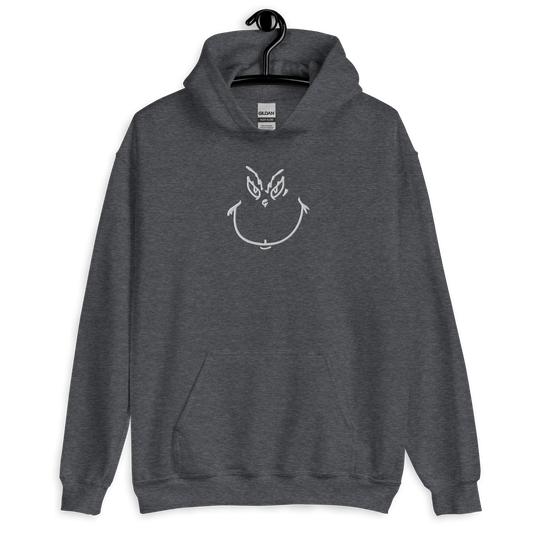 The Grinch - Dark Heather/White