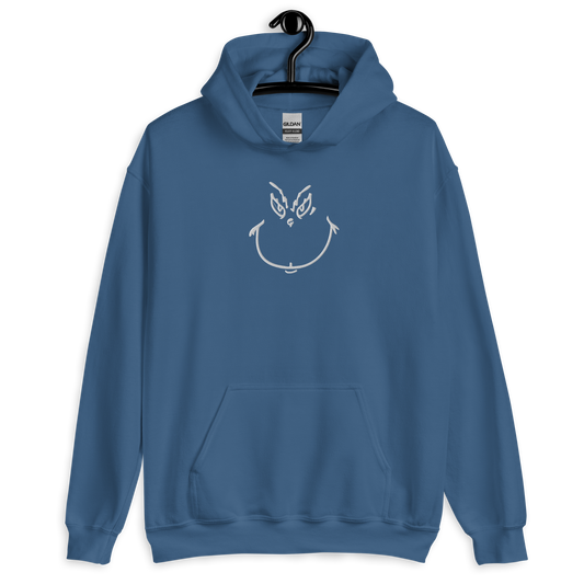 The Grinch - Indigo Blue/White