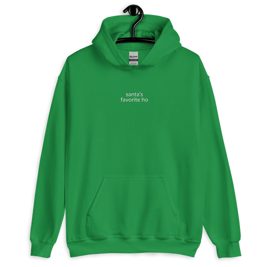 Santa's favorite ho - Irish Green/White