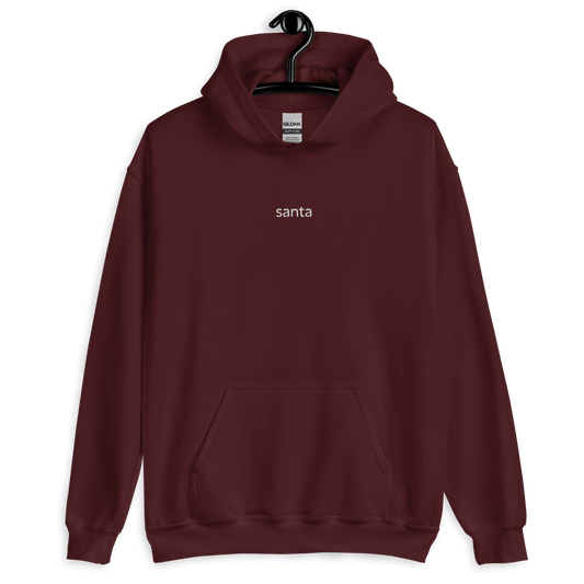 Santa - Maroon/Wit