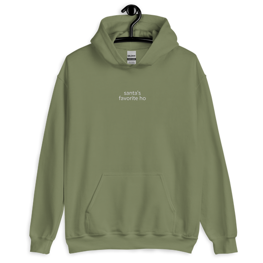Santa's favorite ho - Military Green/White
