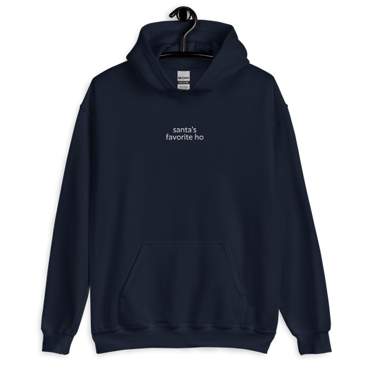 Santa's favorite ho - Navy/White